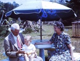 Jay and Ruth Smith with Grandson Freddy - abt 1950